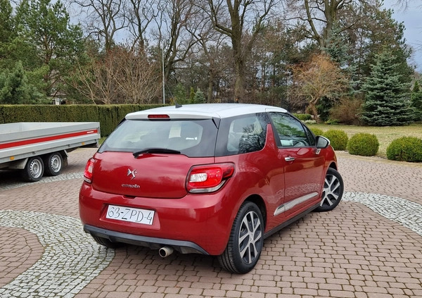 Citroen DS3 cena 29777 przebieg: 215000, rok produkcji 2013 z Zwoleń małe 407